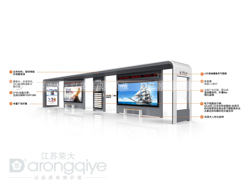 智能公交候車(chē)亭